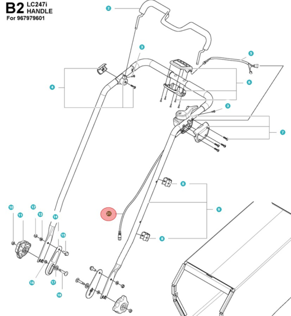 Cable Awg26 1020Mm 5976887-01