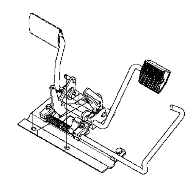 Pedal Plate Assy With Bearing