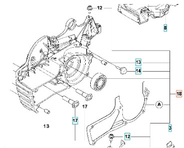 Crankcase Kit 90Cc Spare Parts 5979608-03