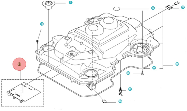 Printed Circuit Assy Pcba Appl 5979774-01