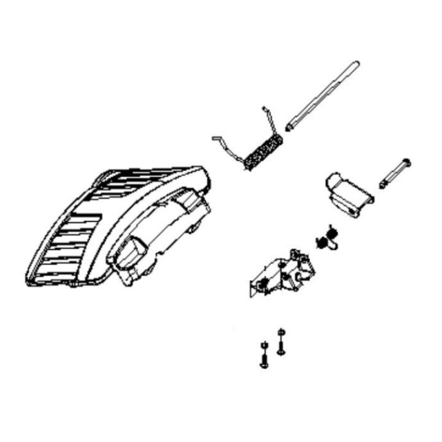 Location Kit Side Discharge Plate 5986841-12