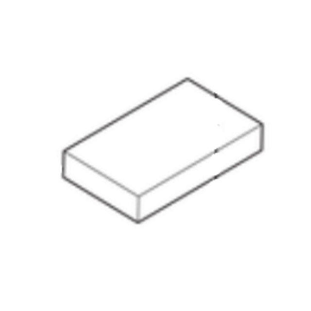 Weight square bar 597g