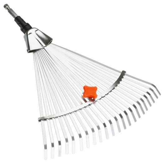 Combisystem Leaf Spring Rake, Adjustable Gardena (3103) 9010388-01