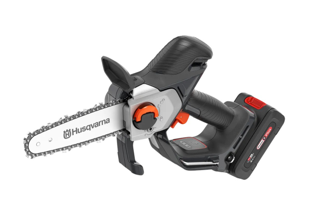 Husqvarna Aspire™ P8X-P4A battery pruning saw with battery and charger
