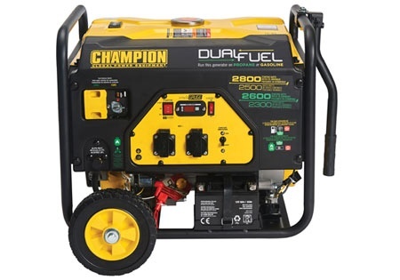 Champion 2800 Watt Dual Fuel Generator With Electric Start