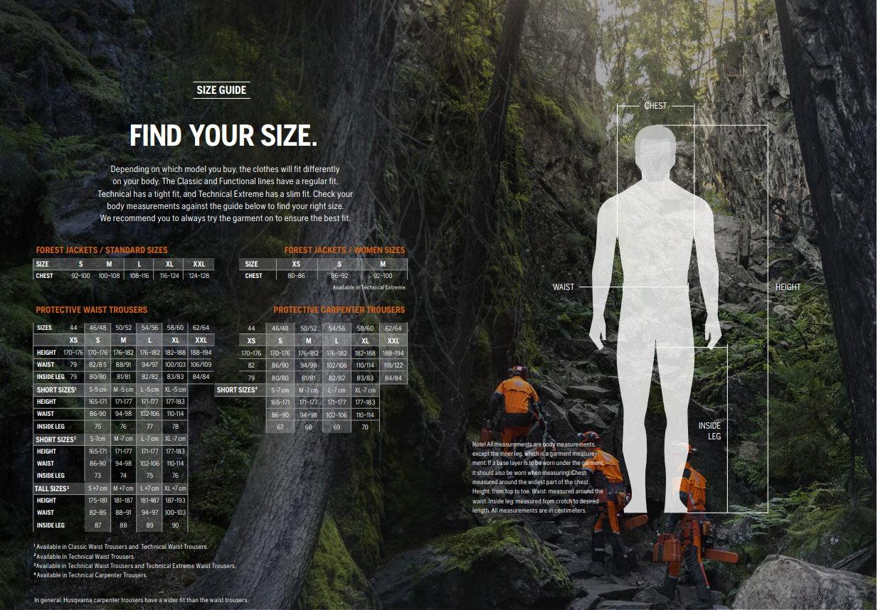 Forest jacket Husqvarna Technical Extreme Women