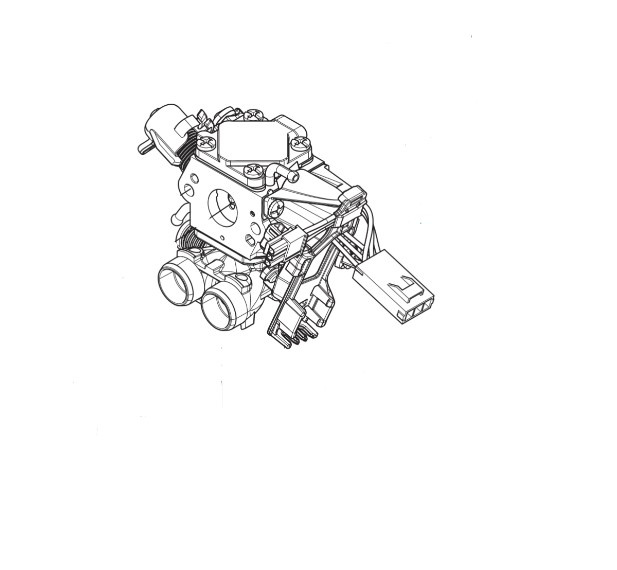 Carburetor Husqvarna 555, 556, Jonsered CS2258