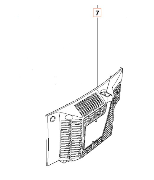 Starter housing 3120XP