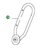 U-Part For O-Htg Pro Without Hole 5029035-02 U-Part For O-Htg Pro Without Hole 5029035-02