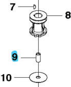 Blade bushing Blade bushing