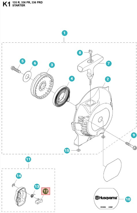 Starter hook 5038735-02