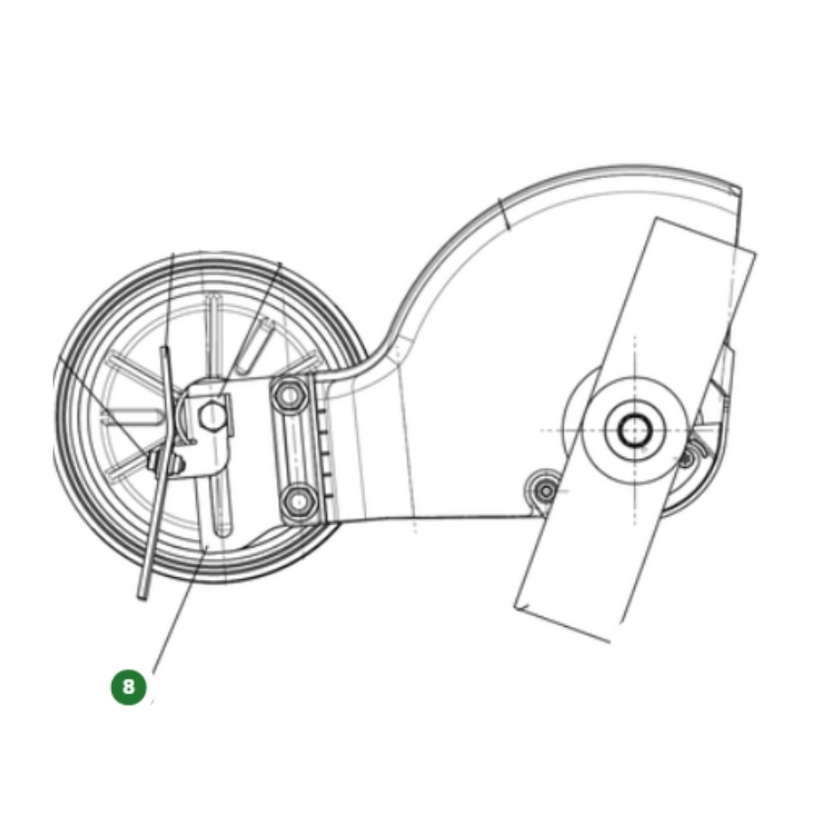 Bracket blade guard