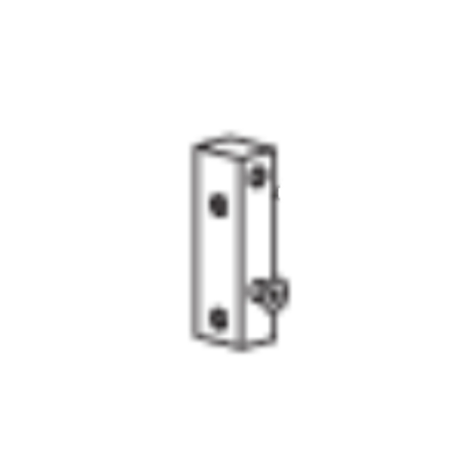 Block, panel corner mount