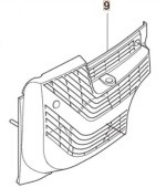 Starter Cover K1270 Orange Fle