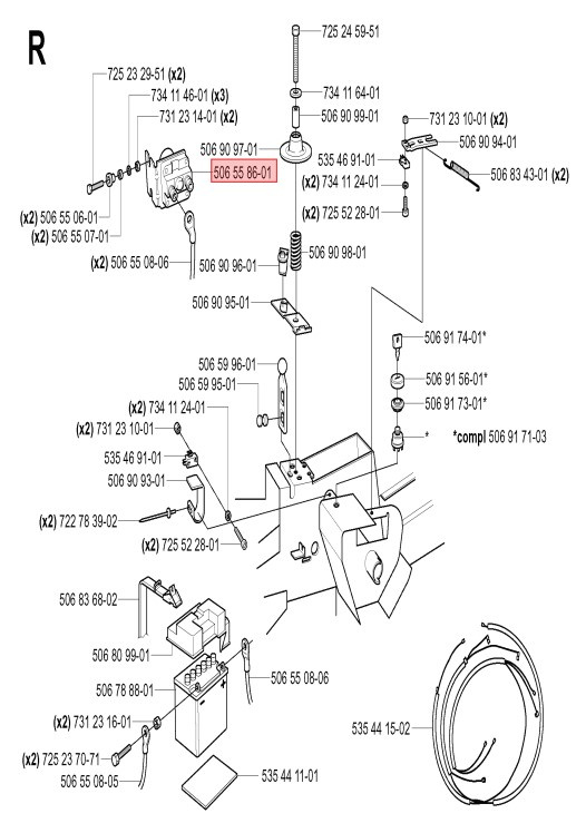 Relay Rider 11, 13, 850, Jonsered FR13, 2113MA