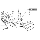 Footrest 5068606-03 Footrest 5068606-03