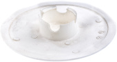 Hub cap, white Hub cap, white