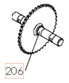 Sprocket 5196530-07 Sprocket 5196530-07