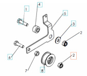 Nut 5196534-58 Nut 5196534-58