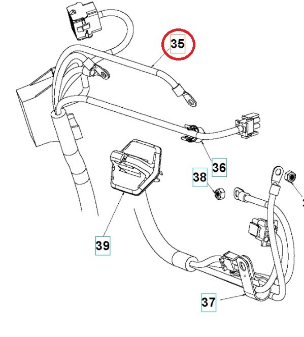 Wiring Lower - Chassis Efi Ra