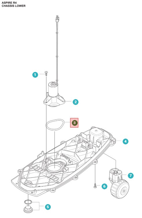 Gasket cutting motor