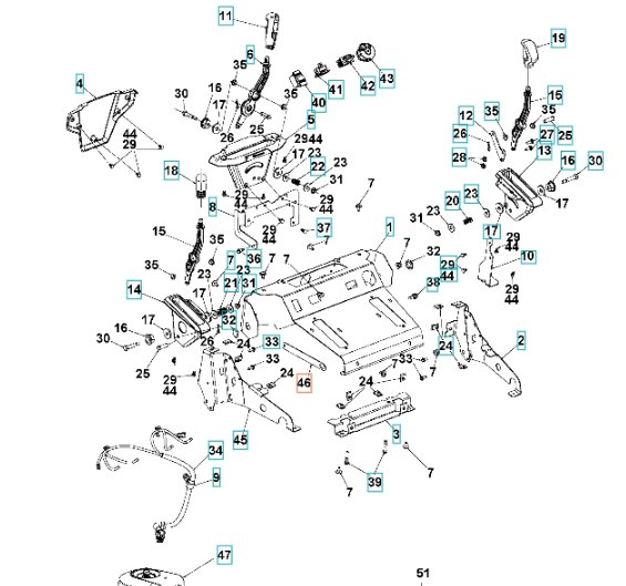 Brace Supt Deflector 400 Series