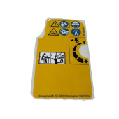 Label Warning 5310823-01 Label Warning 5310823-01