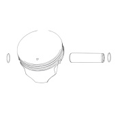 Piston Assy 5311476-98 Piston Assy 5311476-98