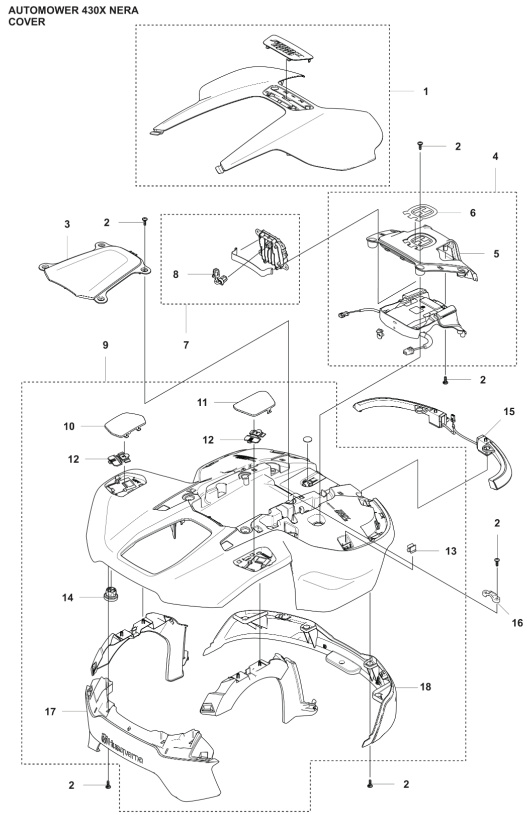 Bumper Front 430X Nera, 450X Nera