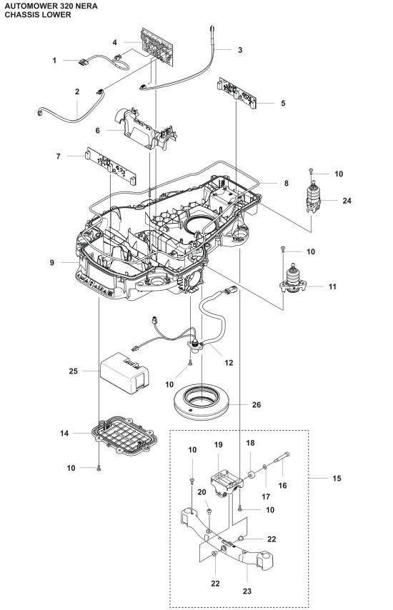 Joystick Assy Lift And Collisi Nera