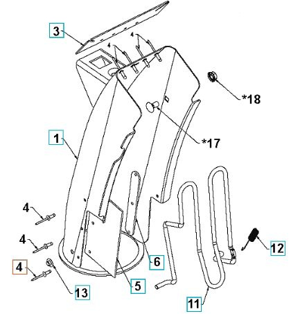 Rivet 5321284-15