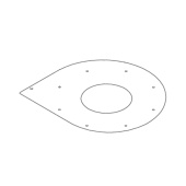 Plate distance plate Plate distance plate