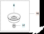 Support Cup Spare Part Kit 5353344-01 Support Cup Spare Part Kit 5353344-01