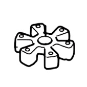 Damper Larger Pinion Flange Damper Larger Pinion Flange