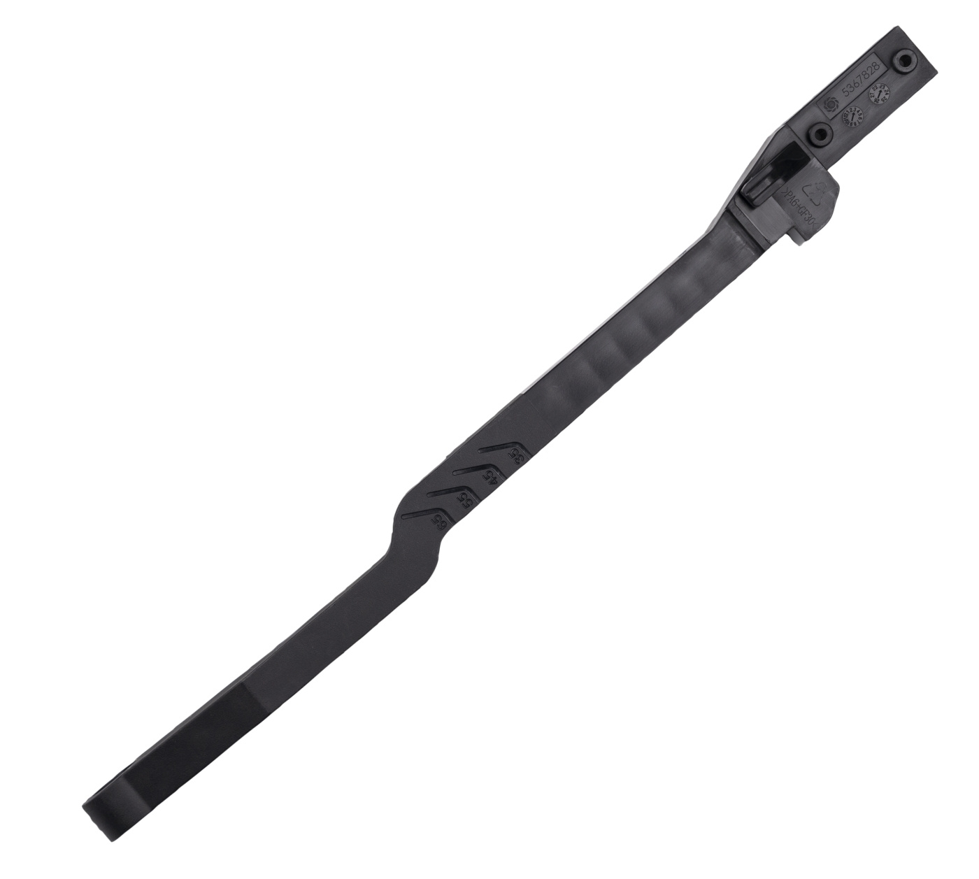 Rod height adjustment front