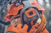 Hearing Protection Husqvarna X-SYNC, helmet mount