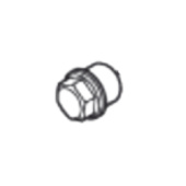 Plug 1/2 with O-ring Plug 1/2 with O-ring