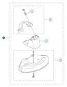 Blade guard with adapter, 200 mm Blade guard with adapter, 200 mm