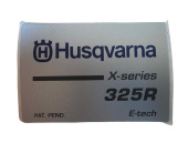 Decal Husqvarna 325R X-series Decal Husqvarna 325R X-series