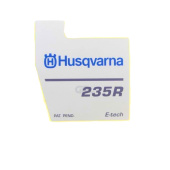 Decal Starter Husqvarna 235R Decal Starter Husqvarna 235R