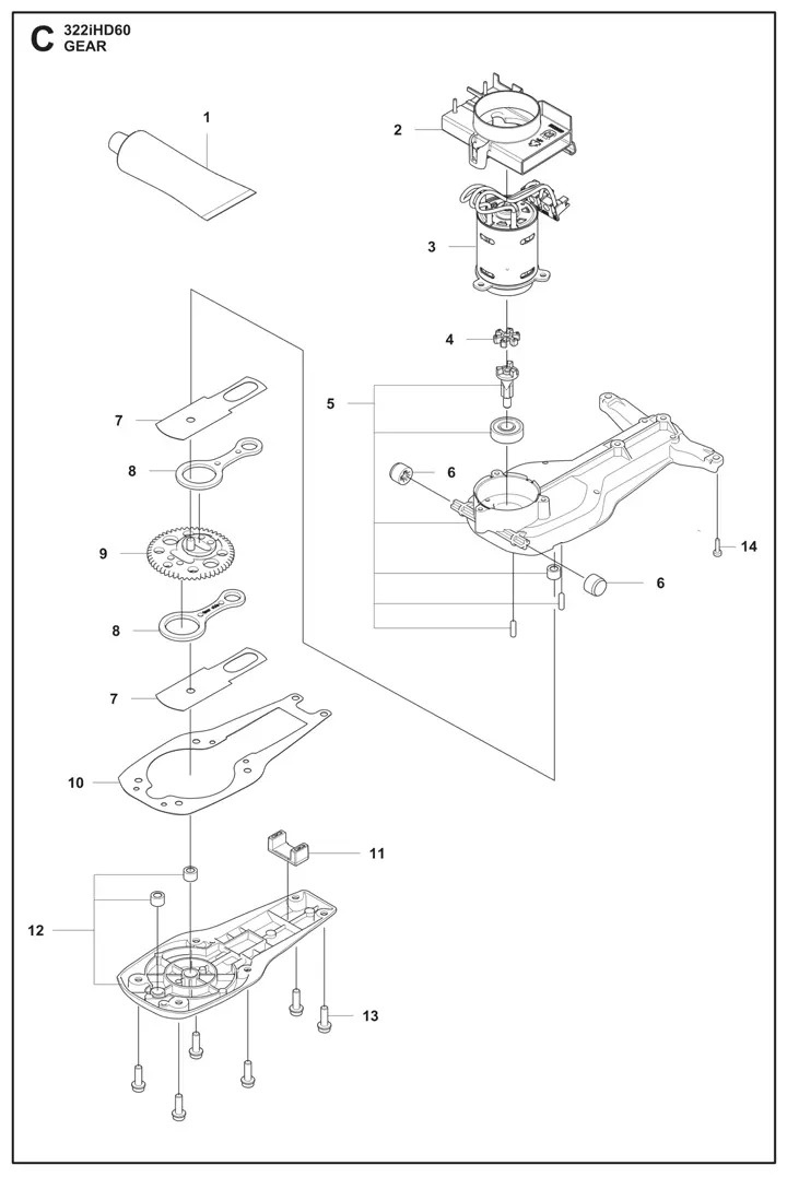 Gearbox Assy Agaton 300Wp 5375199-01