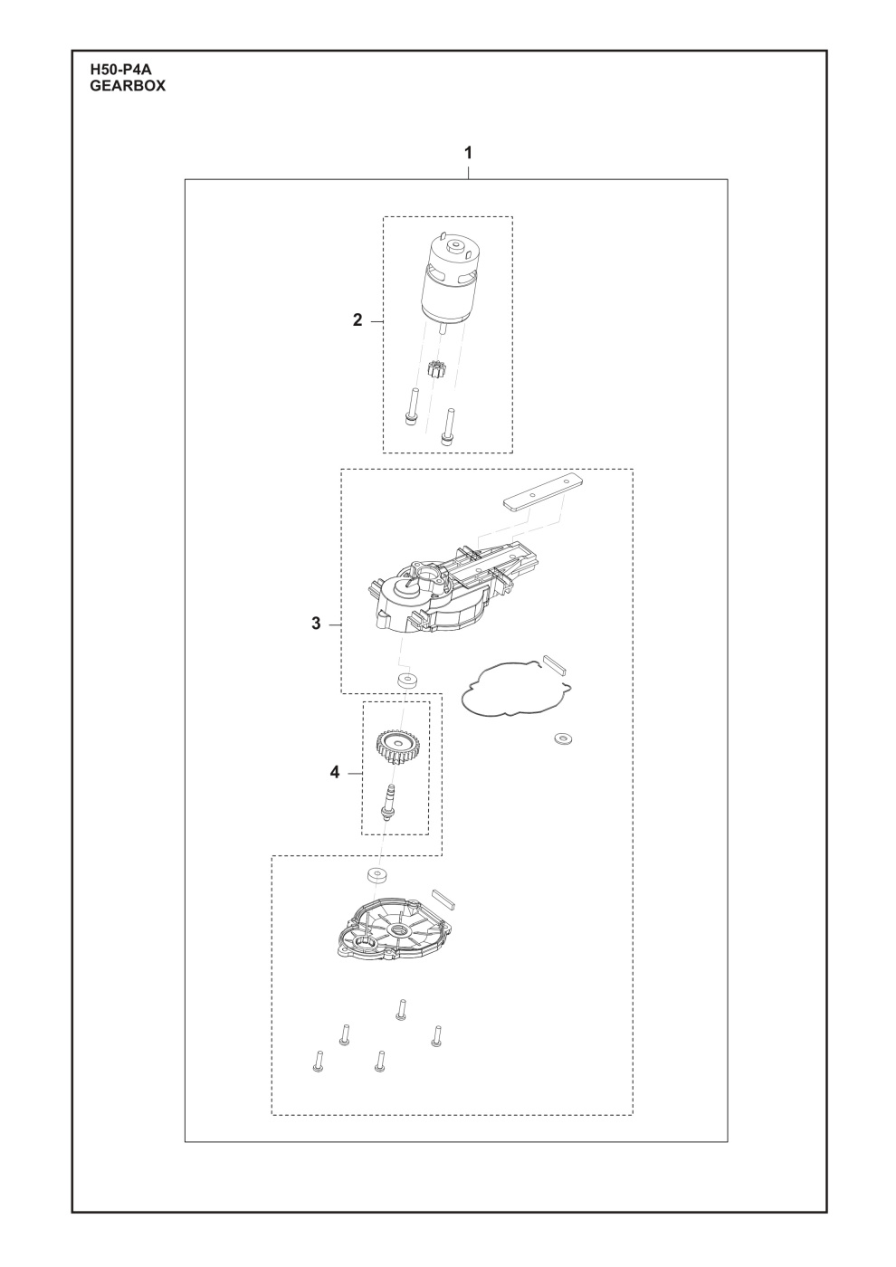 Gearbox Gearbox Kit 5376234-01