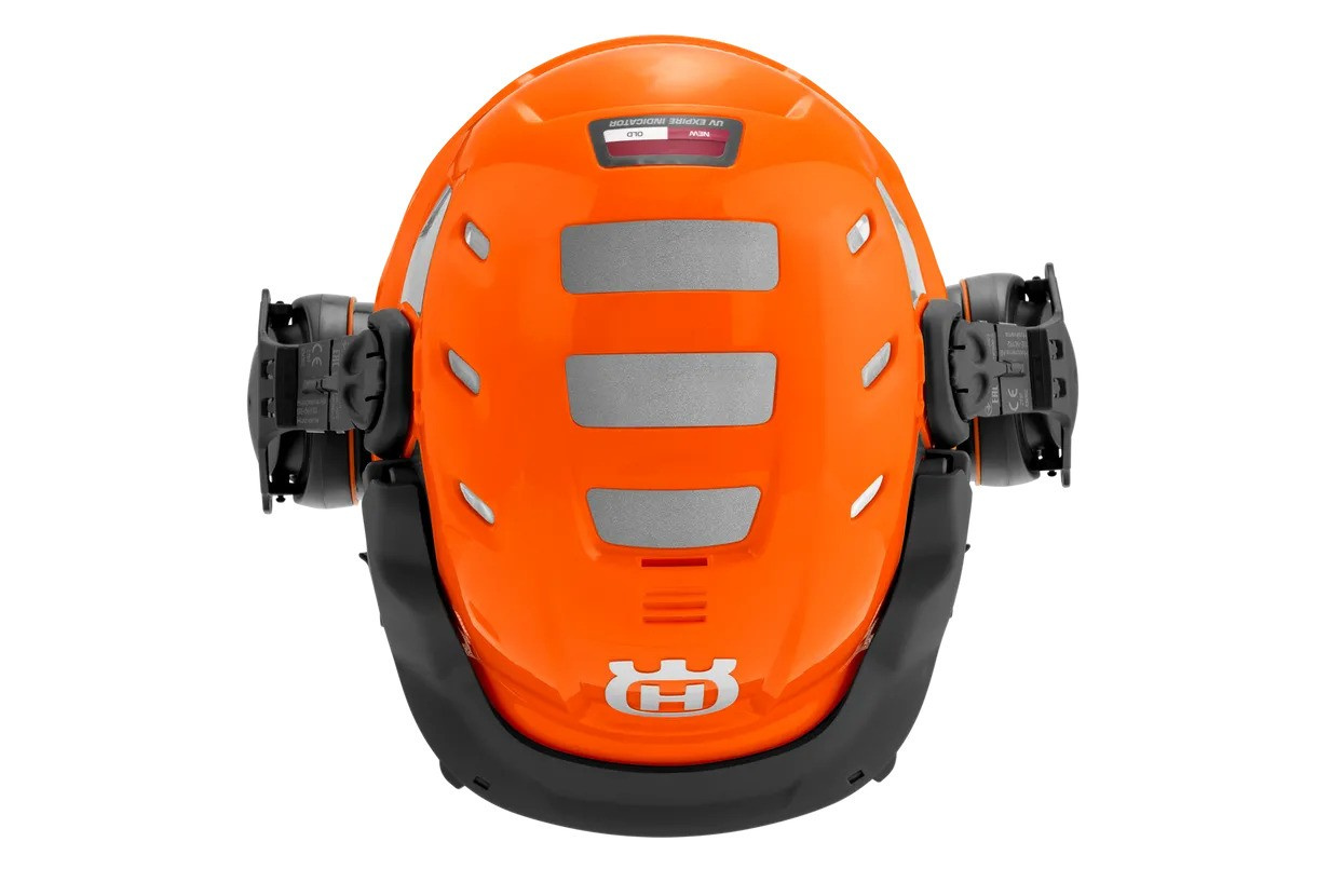 Husqvarna forestry helmet, Technical, fluorescent orange