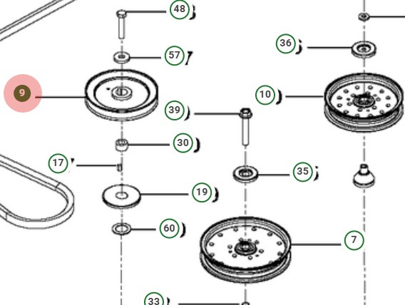 Pulley 5391125-07
