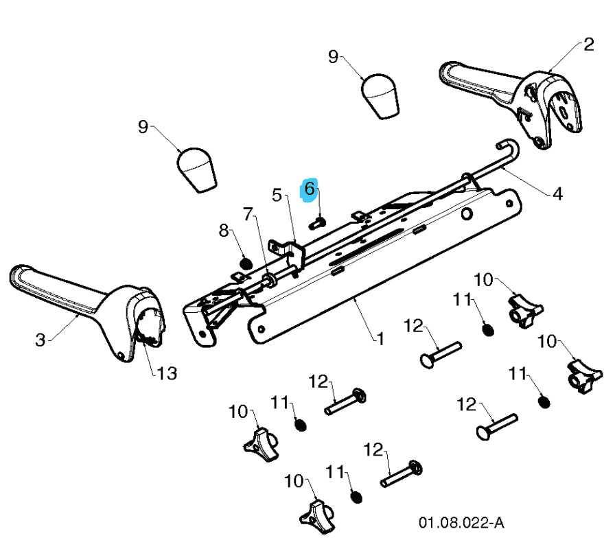 Screw Hcs 1/4C X 5/8 5399900-72