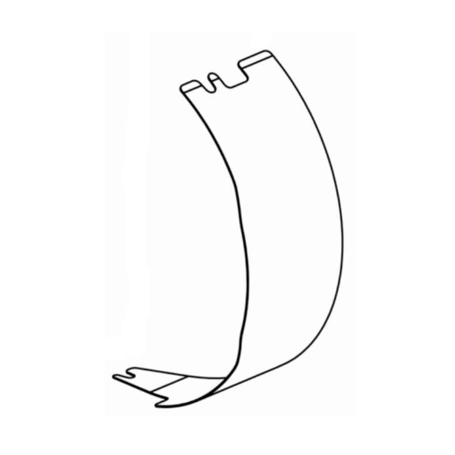Guide plate air guide c-shape a 100