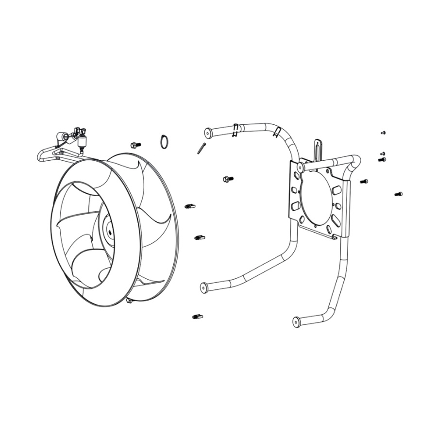 Spare parts kit fan kit na