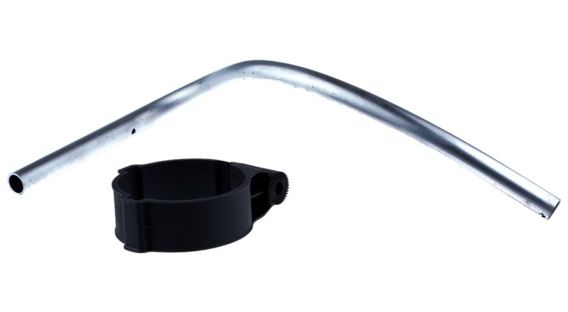 Double grip for leaf blowers