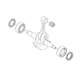 Crankshaft kit 564XPG Crankshaft kit 564XPG