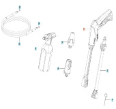 Gun Husqvarna PW125, PW130 Gun Husqvarna PW125, PW130